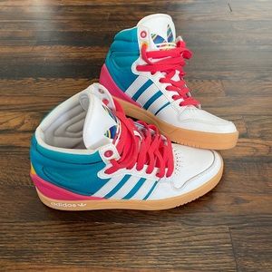 Adidas high top sneakers
